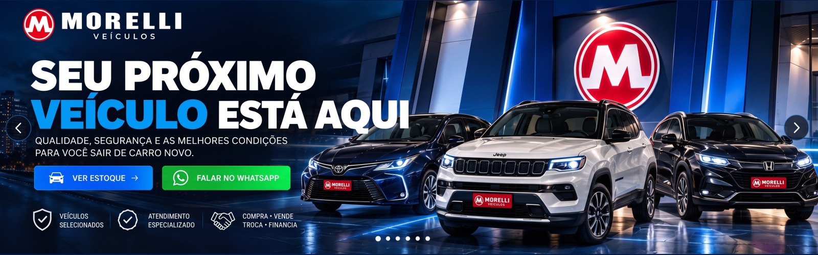 Seu próximo veículo está aqui